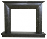Kominek portalowy Modena czarny marmur wymiary (szer/wys/głęb): 145/119/30