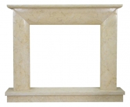 Kominek portalowy Modena marmur jerusalem gold wymiary (szer/wys/głęb): 145/119/30
